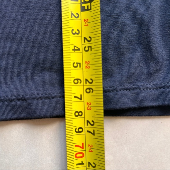 J Jill Wearever Collection Women's size 4X Navy V-Neck Top Plus Size Jersey Knit - Picture 6 of 10